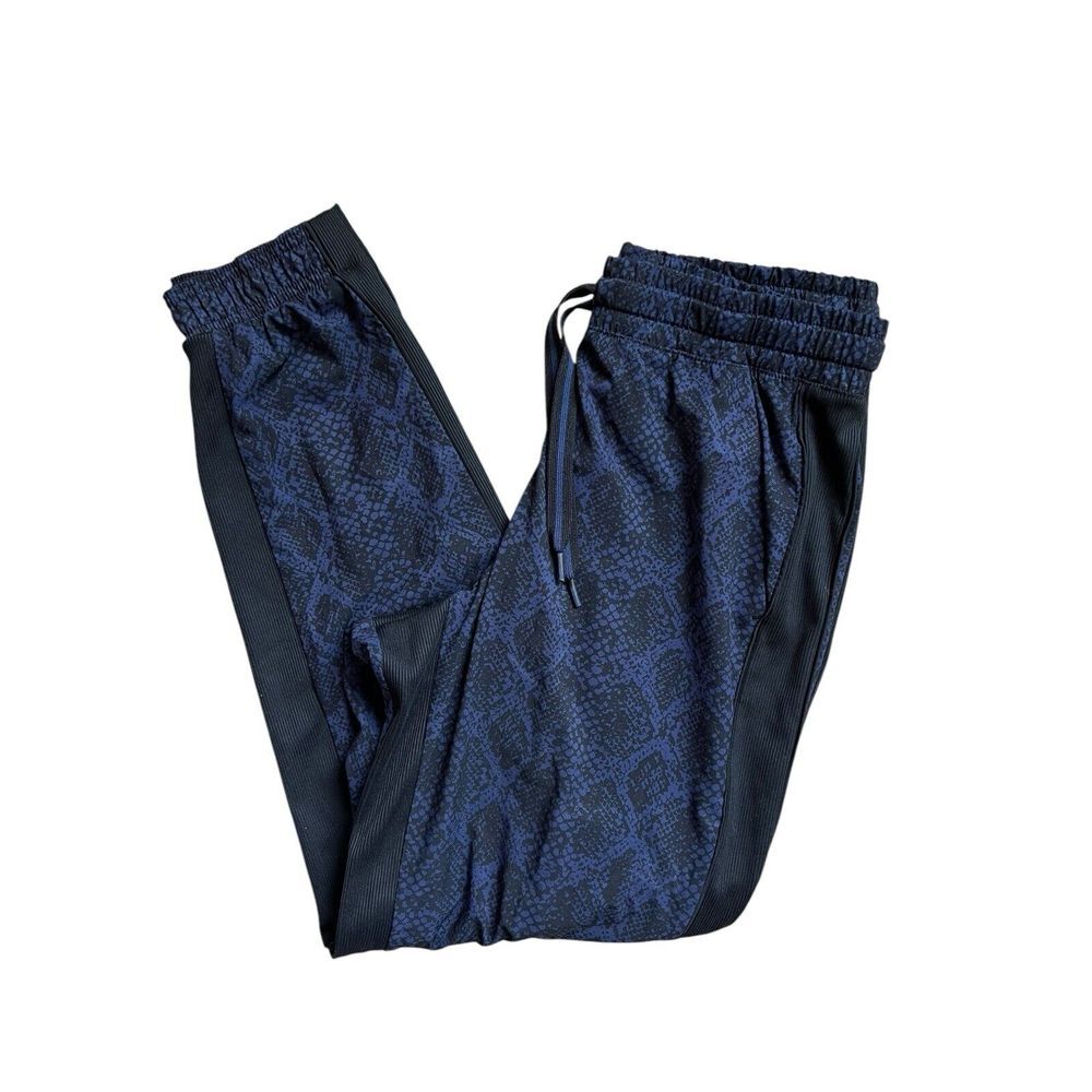 Athleta Brooklyn Jogger Size 4 Commute Travel‎ Athleisure Pant 572213 Blue Crop